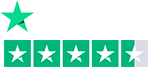 Trustpilot 4.5 star rating